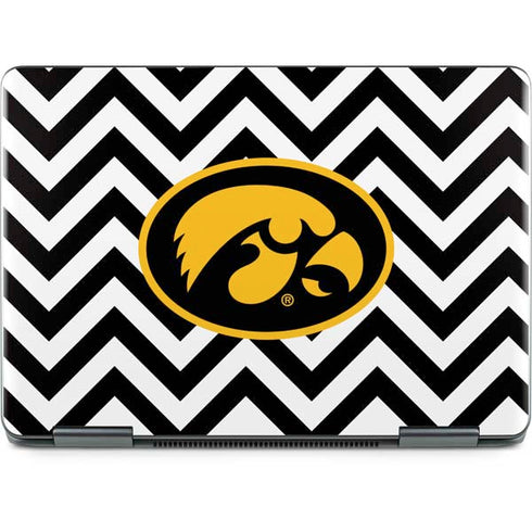 University of Iowa Hawkeyes Chevron Print Notebook 9 Pro 13in (2017) Skin